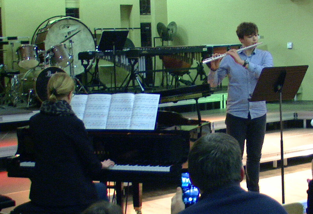 Auditions des élève de l'école de musique de Golbey de décembre 2024