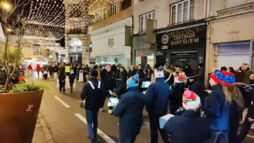 Défilé de Saint-Nicolas a Epinal 2024 avec l'orchestre d'harmonie de Golbey