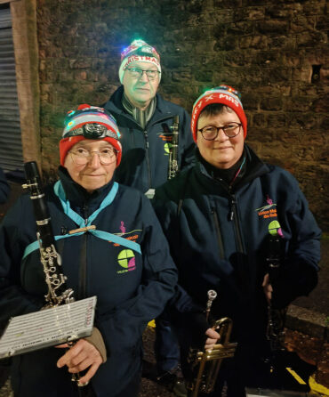 Défilé de Saint-Nicolas a Epinal 2024 avec l'orchestre d'harmonie de Golbey