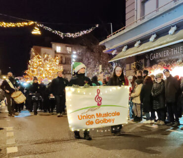 Défilé de Saint-Nicolas a Epinal 2024 avec l'orchestre d'harmonie de Golbey