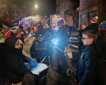 Défilé de Saint-Nicolas a Epinal 2024 avec l'orchestre d'harmonie de Golbey