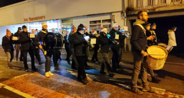 Défilé de Saint-Nicolas a Epinal 2024 avec l'orchestre d'harmonie de Golbey