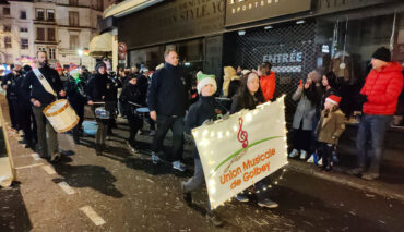 Défilé de Saint-Nicolas a Epinal 2024 avec l'orchestre d'harmonie de Golbey