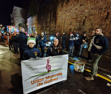 Défilé de Saint-Nicolas a Epinal 2024 avec l'orchestre d'harmonie de Golbey