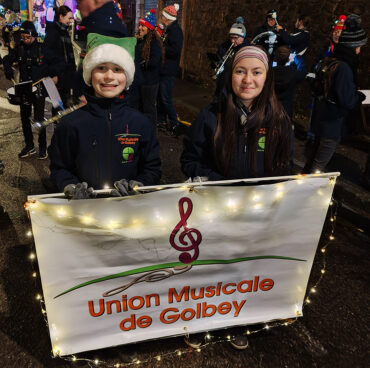Défilé de Saint-Nicolas a Epinal 2024 avec l'orchestre d'harmonie de Golbey