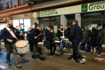 Défilé de Saint-Nicolas a Epinal 2024 avec l'orchestre d'harmonie de Golbey
