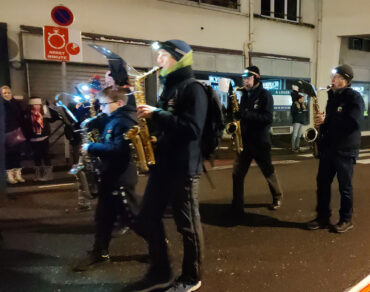 Défilé de Saint-Nicolas a Epinal 2024 avec l'orchestre d'harmonie de Golbey