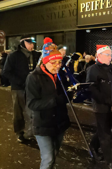 Défilé de Saint-Nicolas a Epinal 2024 avec l'orchestre d'harmonie de Golbey