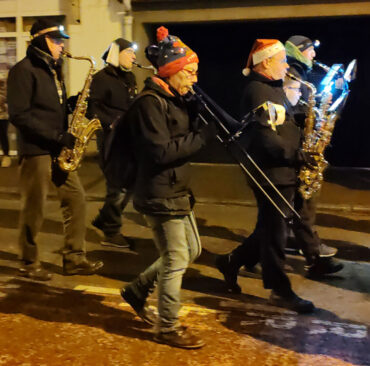 Défilé de Saint-Nicolas a Epinal 2024 avec l'orchestre d'harmonie de Golbey