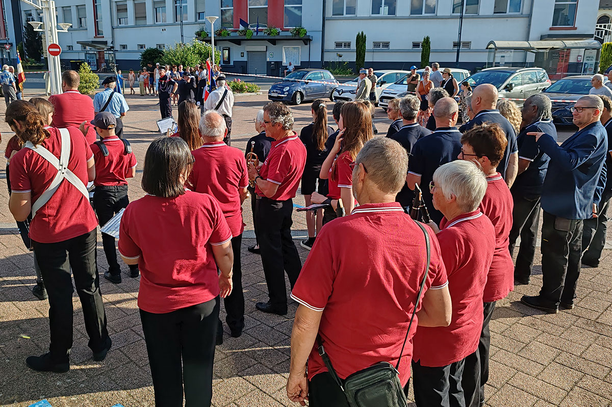 Cérémonie 2025 de la fête Nationale à Golbey