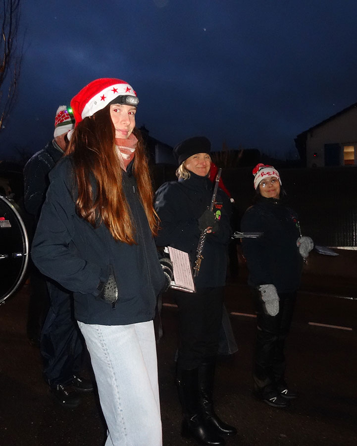 Défilé de la Saint-Nicolas 2025 à Golbey avec l'Orchestre d'Harmonie de l'Union Musicale de Golbey