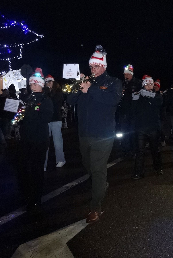 Défilé de la Saint-Nicolas 2025 à Golbey avec l'Orchestre d'Harmonie de l'Union Musicale de Golbey