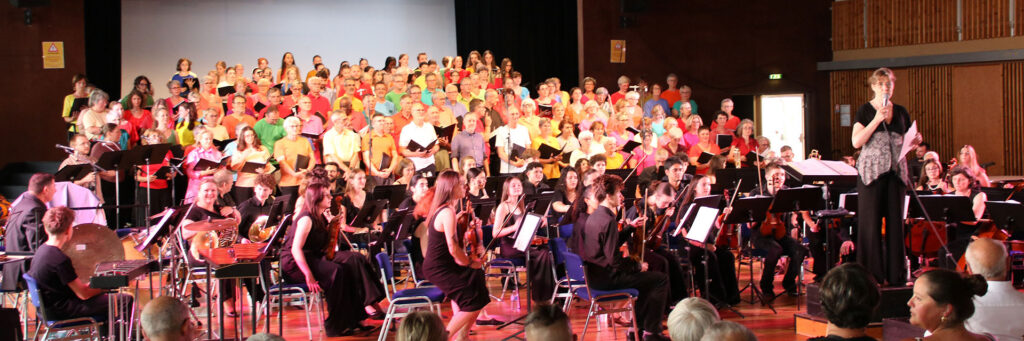 Concert Dogora 2026 à Contrexéville avec la chorale coup de choeur de Golbey, Poly-sons d'Epinal, Noctuel de la Bresse et l'Orchestre symphonique du conservatoire Gautier d'Epinal